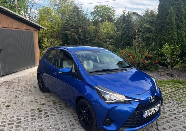 Toyota Yaris cena 46500 przebieg: 80000, rok produkcji 2017 z Lublin małe 781